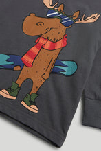 
                        
                          Load image into Gallery viewer, Mothercare 2 Pack Snowboard Pyjamas
                        
                      
