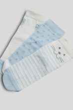 
                        
                          將圖片載入圖庫檢視器 Mothercare 3 Pack Blue Bear Baby Socks
                        
                      