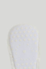 
                        
                          將圖片載入圖庫檢視器 Mothercare White Fluffy Baby Slippers
                        
                      