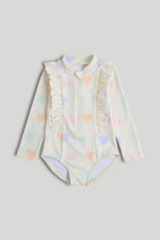 
                        
                          Load image into Gallery viewer, Mothercare Textured Sunsafe UPF50+ Swimsuit
                        
                      