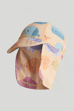 
                        
                          Load image into Gallery viewer, Mothercare Orange Sealife Sunsafe UPF50+ Keppi Hat
                        
                      