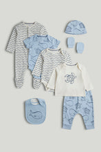 
                        
                          Load image into Gallery viewer, Mothercare Ocean My First 8-Piece Outfit Gift Set
                        
                      