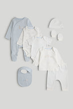 
                        
                          Load image into Gallery viewer, Mothercare Blue My First 8-Piece Outfit Gift Set
                        
                      
