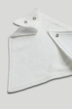 
                        
                          Load image into Gallery viewer, Mothercare 3 Pack My First Blue Goose Dribble Bibs
                        
                      