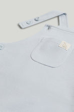 
                        
                          Load image into Gallery viewer, Mothercare My First Blue and White Dungarees and Bodysuit Outfit
                        
                      