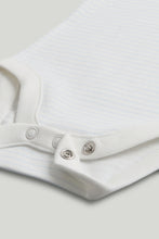 
                        
                          Load image into Gallery viewer, Mothercare My First Blue and White Dungarees and Bodysuit Outfit
                        
                      