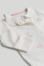 
                        
                          Load image into Gallery viewer, Mothercare 3 Pack My First White and Pink  All-in-Ones
                        
                      