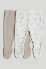 
                        
                          Load image into Gallery viewer, Mothercare 2 Pack My First Goose Leggings with Feet
                        
                      