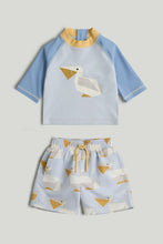 
                        
                          將圖片載入圖庫檢視器 Mothercare Pelican Sunsafe UPF50+ Rash Vest and Board Shorts Set
                        
                      
