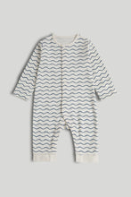 
                        
                          Load image into Gallery viewer, Mothercare 3 Pack My First Blue Whale Footless Sleepsuits
                        
                      