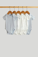 
                        
                          將圖片載入圖庫檢視器 Mothercare My First Blue Short-Sleeved Bodysuits
                        
                      