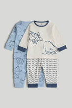 
                        
                          Load image into Gallery viewer, Mothercare 2 Pack My First Blue Pyjamas
                        
                      