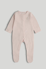 
                        
                          Load image into Gallery viewer, Mothercare 3 Pack My First Pink Sleepsuits
                        
                      