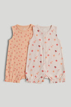 
                        
                          將圖片載入圖庫檢視器 Mothercare 2 Pack Strawberry Rompers
                        
                      