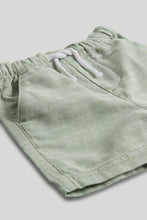 
                        
                          將圖片載入圖庫檢視器 Mothercare Green Textured Shorts
                        
                      