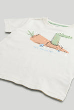 
                        
                          將圖片載入圖庫檢視器 Mothercare Cream Dinosaur T-Shirt
                        
                      