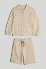 
                        
                          將圖片載入圖庫檢視器 Mothercare Dinosaur Jacket and Shorts Outfit
                        
                      