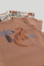 
                        
                          Load image into Gallery viewer, Mothercare 2 Pack Dinosaur T-Shirts
                        
                      