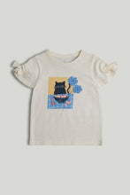 
                        
                          將圖片載入圖庫檢視器 Mothercare Cream Pasta Cat T-Shirt
                        
                      
