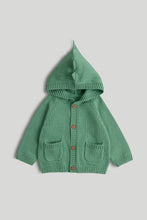 
                        
                          將圖片載入圖庫檢視器 Mothercare Green Dinosaur Hooded Cardigan
                        
                      