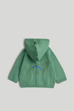 
                        
                          將圖片載入圖庫檢視器 Mothercare Green Dinosaur Hooded Cardigan
                        
                      