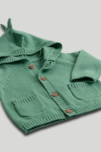 
                        
                          將圖片載入圖庫檢視器 Mothercare Green Dinosaur Hooded Cardigan
                        
                      