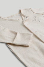 
                        
                          Load image into Gallery viewer, Mothercare 3 Pack Safari Sleepsuits
                        
                      