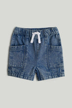
                        
                          將圖片載入圖庫檢視器 Mothercare Denim Pull-On Shorts
                        
                      