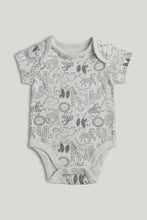
                        
                          將圖片載入圖庫檢視器 Mothercare 5 Pack Cream Safari Short-Sleeved Bodysuits
                        
                      