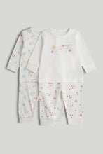 
                        
                          Load image into Gallery viewer, Mothercare 2 Pack Breakfast Friends Pyjamas
                        
                      