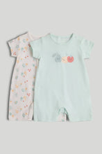 
                        
                          將圖片載入圖庫檢視器 Mothercare 2 Pack Breakfast Friends Rompers
                        
                      