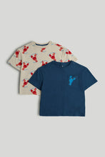 
                        
                          將圖片載入圖庫檢視器 Mothercare 2 Pack Lobster T-Shirts
                        
                      