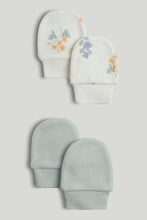 
                        
                          將圖片載入圖庫檢視器 Mothercare 2 Pack White and Blue Cotton Baby Mitts
                        
                      