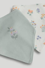 
                        
                          Load image into Gallery viewer, Mothercare 3 Pack Flower Dribble Bibs
                        
                      