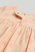 
                        
                          將圖片載入圖庫檢視器 Mothercare Peach Floral Romper Dress
                        
                      