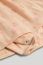 
                        
                          將圖片載入圖庫檢視器 Mothercare Peach Floral Romper Dress
                        
                      