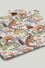 
                        
                          Load image into Gallery viewer, Mothercare Dinosaur Dungarees and T-Shirt Outfit
                        
                      