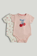 
                        
                          將圖片載入圖庫檢視器 Mothercare 2 Pack Cherry Short-Sleeved Bodysuits
                        
                      