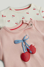 
                        
                          將圖片載入圖庫檢視器 Mothercare 2 Pack Cherry Short-Sleeved Bodysuits
                        
                      