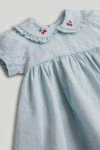 
                        
                          將圖片載入圖庫檢視器 Mothercare Blue Chambray Dress and Knickers
                        
                      