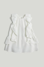
                        
                          將圖片載入圖庫檢視器 Mothercare White Flutter Occasion Dress
                        
                      