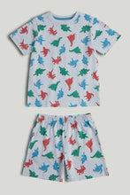 
                        
                          Load image into Gallery viewer, Mothercare Dinosaur Short Pyjamas
                        
                      