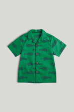 
                        
                          Load image into Gallery viewer, Mothercare Green Fish Shirt
                        
                      