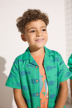 
                        
                          Load image into Gallery viewer, Mothercare Green Fish Shirt
                        
                      