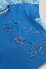 
                        
                          Load image into Gallery viewer, Mothercare 2 Pack Dinosaur Short Pyjamas
                        
                      