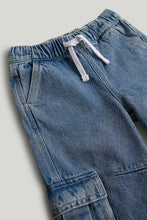 
                        
                          將圖片載入圖庫檢視器 Mothercare Denim Cargo Jeans
                        
                      