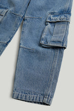 
                        
                          將圖片載入圖庫檢視器 Mothercare Denim Cargo Jeans
                        
                      