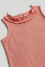 
                        
                          將圖片載入圖庫檢視器 Mothercare Pink Ruffle Top
                        
                      