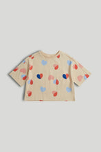 
                        
                          Load image into Gallery viewer, Mothercare Peach Hearts T-Shirt
                        
                      