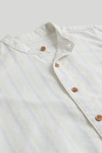 
                        
                          將圖片載入圖庫檢視器 Mothercare Striped Grandad Shirt and Shorts Outfit
                        
                      